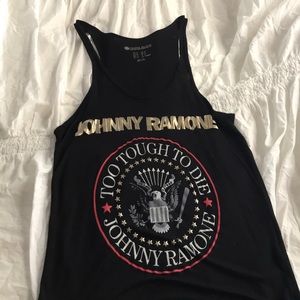 Black Ramones band tee